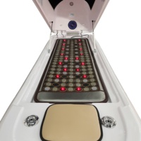 Equipo de belleza para masaje de fotones, cápsula de Spa de vapor seco con luz infrarroja de hidrógeno y ozono