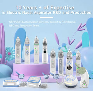 OEM ODM bebas BPA FCC CPC CE RoHS Aspirador hidung untuk Bebe Recargable Resistente Al Agua Aspirador hidung untuk Bebe - Product Image 3