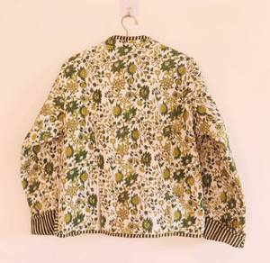 Alta calidad Indio hecho a mano Suzani Vintage bordado mujer playa desgaste corto Kantha acolchado chaqueta de invierno - Product Image 2