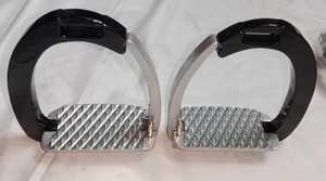 Étriers de cheval étriers en acier inoxydable en Aluminium à vendre étriers en acier inoxydable de haute qualité équipement d'équitation - Product Image 4