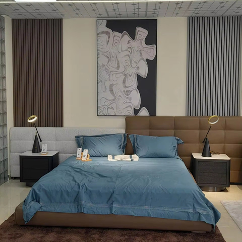 100% Polyester Fiber Acoustic Wall Panels Soundproof Nature Design for Hotel Apartment Competitive Price for Living Room Bedroom