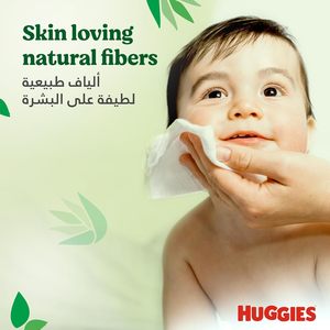 Toallitas Húmedas para Bebé Huggies Natural Care Sensitive, Sin Perfume, 3 Paquetes de Recarga (624 Toallitas en Total) - Product Image 4