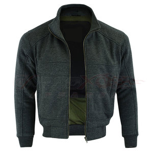 Sudadera con capucha de lana para motocicleta deportiva personalizada para hombre, chaqueta de protección CE para motocicletas, forro polar duradero con nombre único del equipo - Product Image 2