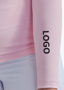 Top ecuestre de manga larga para mujer, capa Base de caballo transpirable con cremallera de secado rápido para ropa de montar - Product Image 4