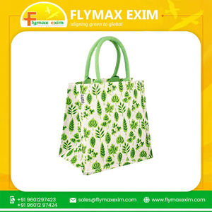 Tote Bolsas de yute Hechas a mano Eco-Friendly Premium Fashion Yute Designer Bag para la sostenibilidad - Product Image 6