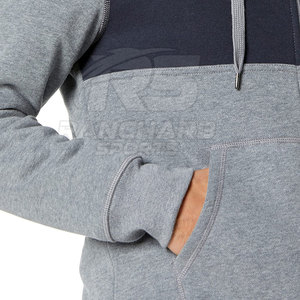 Service OEM, vente en gros, meilleurs modèles de sweats à capuche pour hommes avec fermeture éclair, légers, couleur unie, sweats à capuche pour hommes avec fermeture éclair - Product Image 5