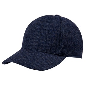 Casquette de baseball d'hiver en tweed à chevrons pour hommes Chapeau ajusté en laine mélangée Pêche décontractée Randonnée Voyage Chapeau de soleil Casquettes de baseball - Product Image 6