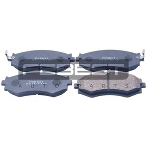 Set di pastiglie freno anteriori FEBEST (0201-P11F) - Product Image 1