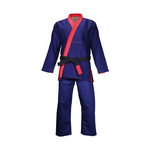 Uniforme de Karate de 100% algodón, ropa deportiva de entrenamiento blanca personalizada, estilo elegante, aplicación de gimnasio, logotipo OEM, ropa de artes marciales - Product Image 1