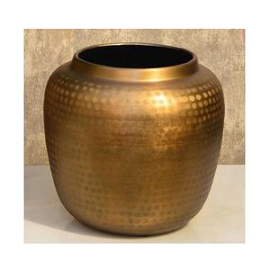 Hammered Design <b>Garden</b> Flowering Planter Pot Hot Selling Luxury Party Hotel Decor Copper <b>Antique</b> Finishing Flower Planter - Product Image 2