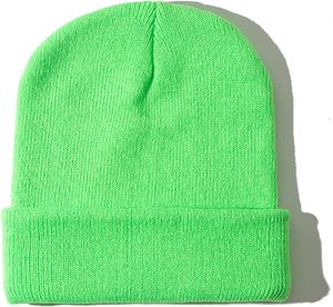 Gorro de punto Unisex para exteriores, 100% algodón, Mohair, diseño Jacquard, transpirable y cálido para invierno, estirable para uso en la playa - Product Image 5