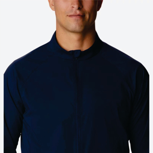 Autumn Washed Men's Canvas Jacket Custom Street Windbreaker with Lapel Hood & Embroidery Decoration Hip Hop Style Bomber Coat - Product Image 4