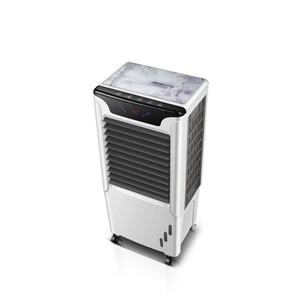 Refroidisseur d'air portable 10L avec télécommande à ventilateur à 4 vitesses et conception écologique pour le bureau à domicile et le refroidissement des petits espaces - Product Image 6