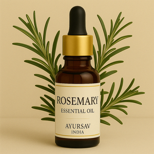 AYURSAV INDIA 100% aceite esencial de Romero orgánico puro terapéutico Rosmarinus Officinalis aceite aromático a base de hierbas Extracto de piel del cabello - Product Image 2