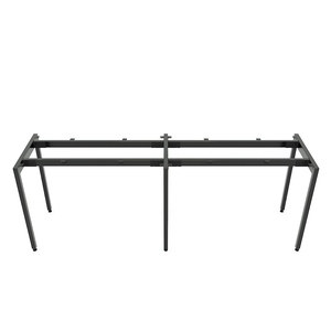 Estructura de Acero Minimalista para Mesa de Dos Personas, 200x50cm, Sistema HCSL012 para Apartamento, Cocina, Hotel, Dormitorio, Metal - Product Image 2