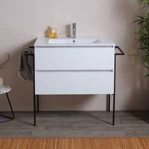 <b>Wall</b>-<b>Mounted</b> Furniture with Weak <b>Wall</b> Support Convenient <b>Towel</b> <b>Rails</b> Bath & Toilet Supplies - Product Image 6
