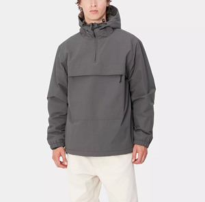 Wholesale Custom Breathable Plus-Size Summer Windbreaker <b>Jacket</b> Autumn Hooded Men's Windproof Rainproof with Logo Embroidery - Product Image 4