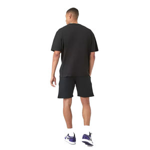 T-shirt personnalisé à épaules dénudées avec poche cargo Ensembles de shorts d'été pour hommes Ensembles de 2 pièces Streetwear avec logo personnalisé Ensembles de shorts pour hommes - Product Image 2