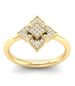 Aniva <b>Jewelry's</b> Top Selling 14kt Gold Women's <b>Fine</b> <b>Jewelry</b> <b>Set</b> Pendant Earring Ring Lab Grown Diamond for Wedding Party Gift - Product Image 3