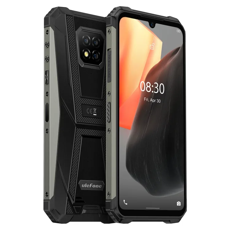 Smartphone ulefone armor 8 pro 8gb + 128gb robusto, celular com android 11, nfc/ip68, bateria de 5580mah, à prova d' água, versão global