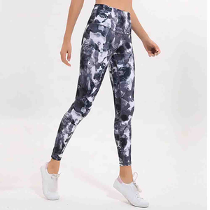 Leggings de sport pour femmes à taille haute, élastiques, unis, confortables, respirants, séchage rapide - Product Image 5