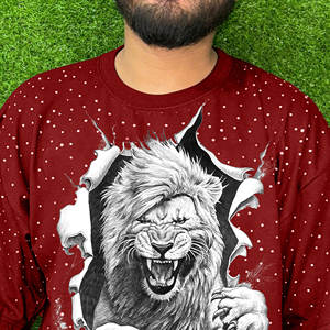 T-shirt vierge personnalisé pour homme, 100% coton de haute qualité, coupe oversize, tissé, délavé à l'acide, style vintage, effet pierre, grammage lourd sur le devant - Product Image 2