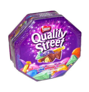 Wholesale <b>Quality</b> <b>Street</b> <b>Chocolates</b> 900g Tin 12 Count Display Cartons For Supermarket Checkout Counters And Seasonal Displays - Product Image 2
