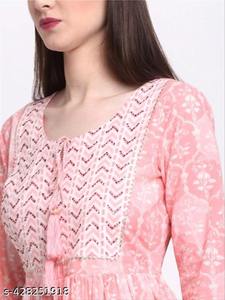 Indian Hand <b>Block</b> Cotton Summer Dress Casual Boho Sleeveless Floral <b>Printed</b> Sweet Style Woven Natural Customizable ODM Supply - Product Image 3