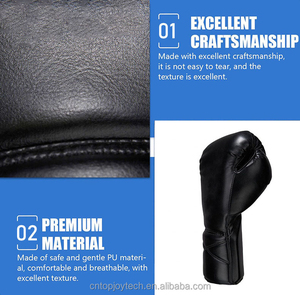 Meilleure vente Gants de boxe professionnels en cuir avec logo personnalisé 12oz 10oz 16oz sac lourd entraînement à lacets évacuation de l'humidité - Product Image 3