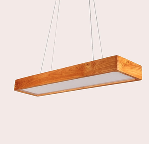Luminaire suspendu LED en bois massif FSC 100% - Product Image 5