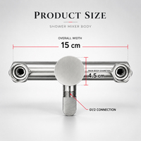 Robinet mural en acier inoxydable 304, mitigeur chaud/froid pour baignoire, système de douche pour salle de bain, articles sanitaires pour la salle de bain