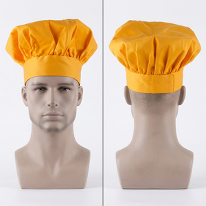Casquettes de chef OEM personnalisées en gros, casquettes de boulanger pour hommes et femmes, couvre-chefs professionnels de cuisine, accessoires brodés - Product Image 2