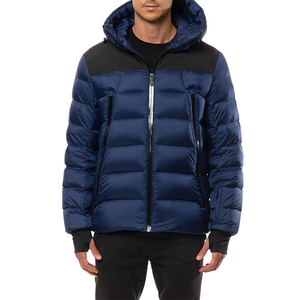2026 personnalisé veste bleu marine d'hiver pour hommes avec manches longues respirant bouffant nouveau Design pour une utilisation en extérieur en gros disponible - Product Image 1
