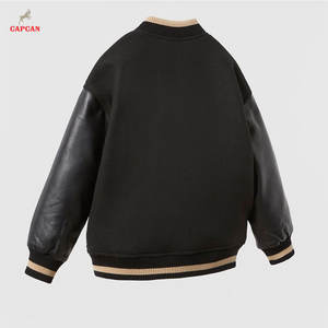 แจ็คเก็ตวาร์ซิตี้ลำลองสุดหรูสำหรับฤดูหนาว พร้อมปกตั้ง โลโก้ด้านหน้า ดีไซน์น้ำหนักเบาและเป็นมิตรกับสิ่งแวดล้อม ระบายอากาศได้ดี สวมใส่สบาย - Product Image 2