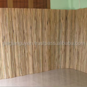 Valla decorativa de bambú con color natural para dividir espacios, jardines, cafeterías, casas de familia, hoteles; añade un toque rústico ecológico. - Product Image 3