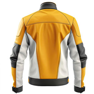 แจ็คเก็ตหนังผู้ชายกันน้ำปักโลโก้ได้ตามต้องการ - Product Image 2