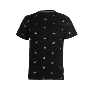 เสื้อยืดคอกลม100% สำหรับผู้ชายทรงพลัสไซส์ผ้าคอตตอนทรงโอเวอร์ไซส์พิมพ์ลายสีพื้น - Product Image 6