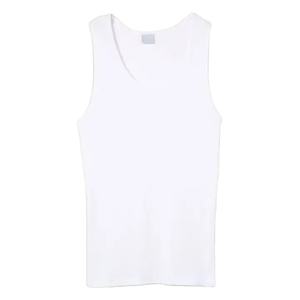 Débardeurs en coton uni pour l'été, vente en gros, personnalisables, 120 GSM, débardeurs sans manches pour hommes - Product Image 4