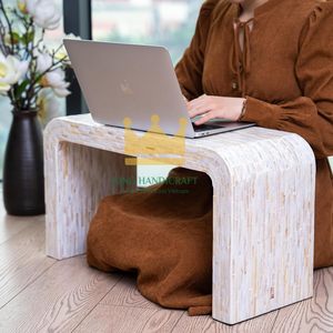 โต๊ะแบบพรีเมี่ยมฝังมุกโต๊ะข้างเฟอร์นิเจอร์ตกแต่งทำด้วยมือจากเวียดนาม - Product Image 1