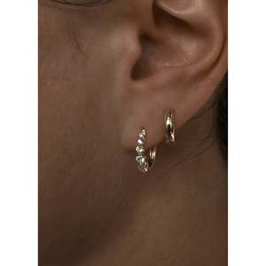 Classic Huggie Fine Cuff <b>Earrings</b> - Product Image 3