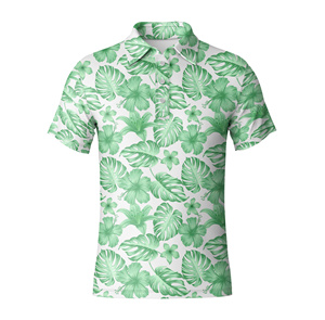 OEM de los hombres de Golf Polo de poliéster Spandex de alto rendimiento transpirable de secado rápido Clubwear - Product Image 3