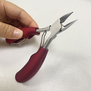 Pince à ongles à lame incurvée à grande ouverture machines-outils d'affûtage pour ongles épais coupe-cuticules pour ongles d'orteil du fournisseur d'ongles - Product Image 2