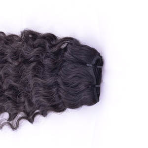 Extensions de cheveux bouclés de qualité supérieure 100% vierges bruts, cheveux indiens avec cuticules alignées, tissage de cheveux à double trame, modèle Gemeria 578 - Product Image 1