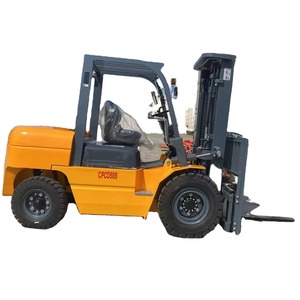 Grand chariot élévateur à fourche TDER Chariot élévateur diesel de 10 tonnes et 12 tonnes Bon prix de vente - Product Image 4