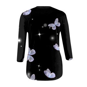 Nouveauté T-shirts femme de haute qualité Top respirant tendance à motif 3D du Pakistan en vente - Product Image 6
