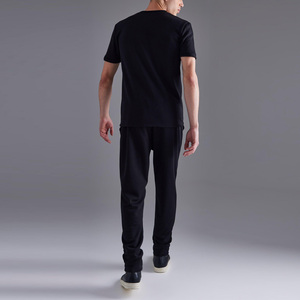Conjunto Deportivo para Hombre, Verano 2024, Camiseta Ajustada y Pantalones Jogger Cónicos, Ligeros, de Secado Rápido, Transpirables, 100% Poliéster - Product Image 2