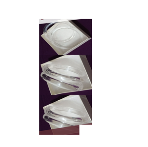 Ensemble de bagues bracelets en acrylique naturel Bijoux artisanaux faits à la main et couleur blanche pour la vente d'accessoires - Product Image 5