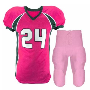 ชุดฟุตบอลอเมริกันแบบสั่งทำพิเศษ พิมพ์ลายแบบ Sublimation ขายส่ง ชุดกีฬาสำหรับทีม พร้อมปักชื่อทีม สำหรับผู้ใหญ่ ระบายเหงื่อได้ดี - Product Image 1