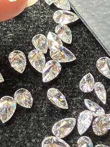 เครื่องประดับคู่ D สี1CT กับ5CT IGI เพชรธรรมชาติการทำเครื่องประดับจริงได้รับการรับรองขายส่ง - Product Image 2