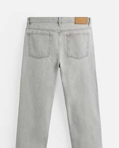 Jeans baggy de haute qualité pour hommes, pantalon uni à motif vintage, fermeture à cordon tricoté, tissage, pantalon en jean pour hommes - Product Image 5